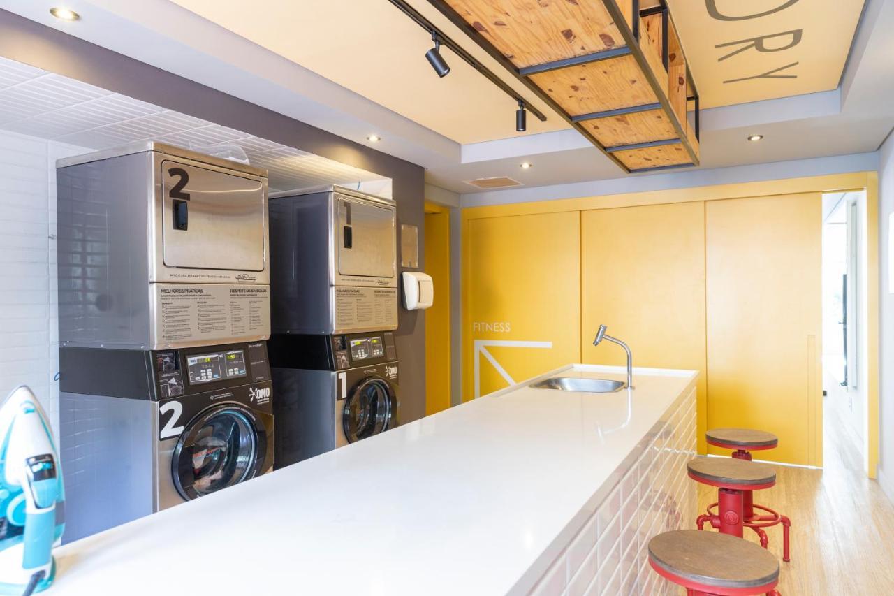 Allianz Parque - Estudio Moderno Com Internet Ultra-veloz, Ac E Academia Apartamento *