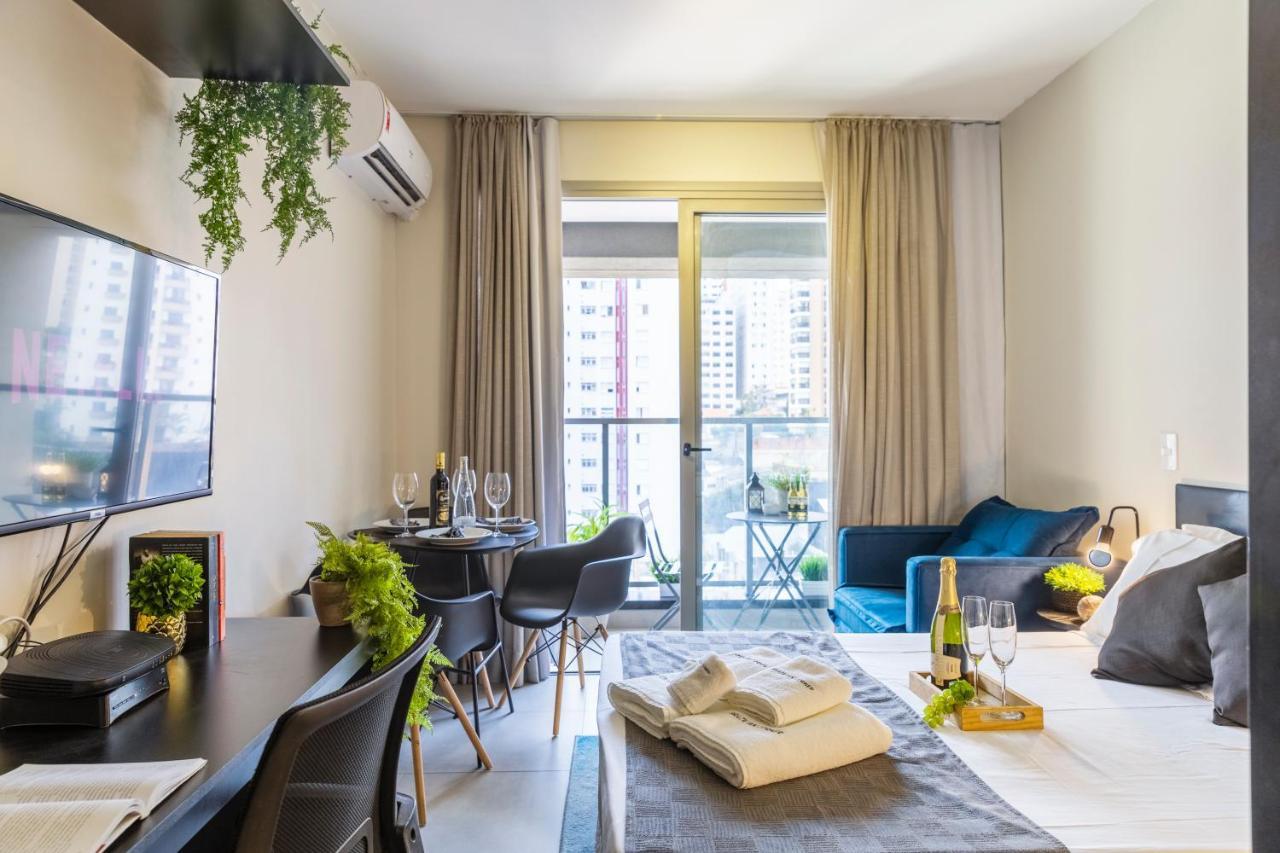 Allianz Parque - Estudio Moderno Com Internet Ultra-veloz, Ac E Academia Apartamento São Paulo