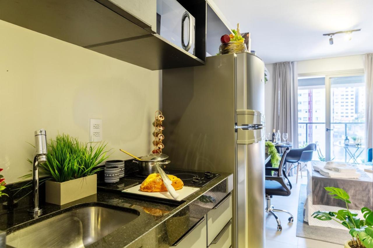 Apartamento Allianz Parque - Estudio Moderno Com Internet Ultra-veloz, Ac E Academia